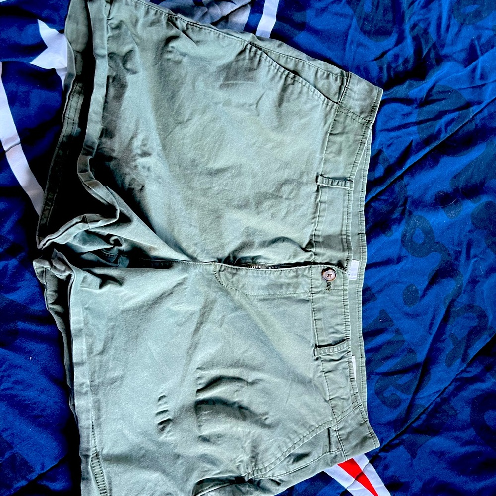 Gap shorts, sage green color! size 16